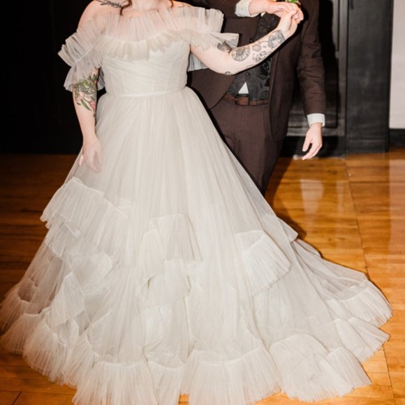 Wtoo Dresses & Skirts - Wtoo Olympia Size 14 Wedding Dress A-Line Corset Bridal Gown Statement Dress